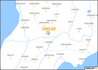 map of Yuncun