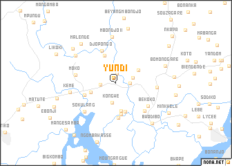 map of Yundi