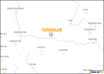 map of Yundoujie