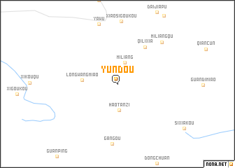 map of Yundou