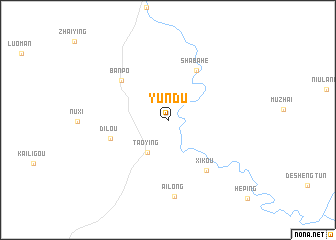 map of Yundu