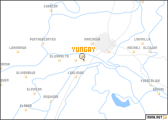 map of Yungay