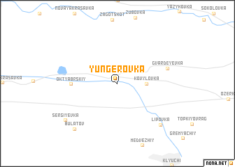 map of Yungerovka