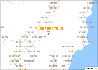 map of Yung-feng-ts\