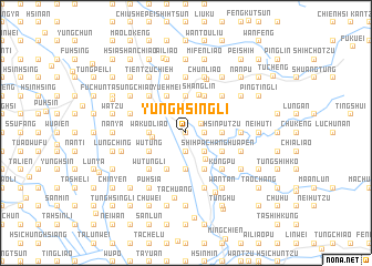 map of Yung-hsing-li