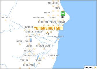 map of Yung-hsing-ts\