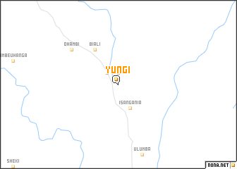 map of Yungi