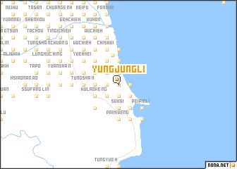 map of Yung-jung-li