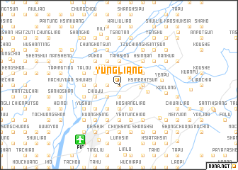 map of Yung-liang