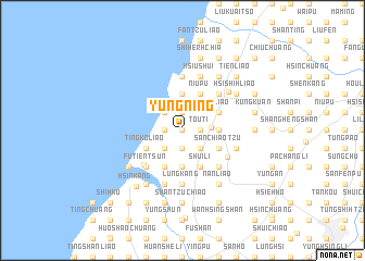 map of Yung-ning