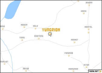 map of Yungriom