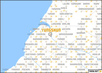 map of Yung-shun