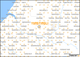 map of Yung-ting-li