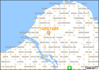 map of Yung-yüan