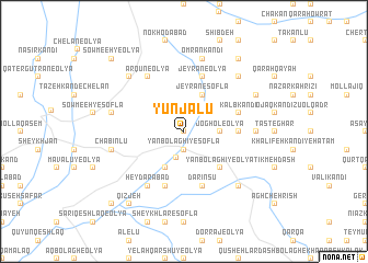 map of Yūnjālū