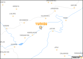 map of Yunkou