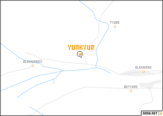 map of Yunkyur