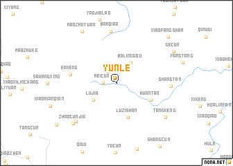 map of Yunle