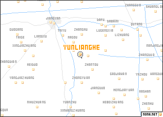 map of Yunlianghe