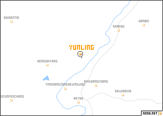 map of Yunling