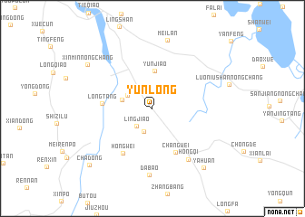 map of Yunlong