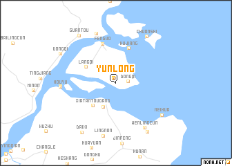 map of Yunlong