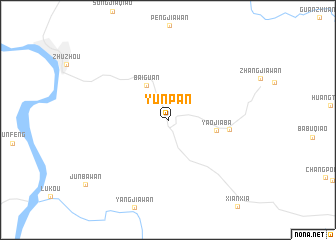 map of Yunpan