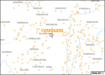 map of Yunp\