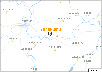 map of Yunshuipu