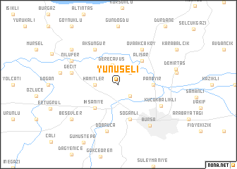 map of Yunuseli