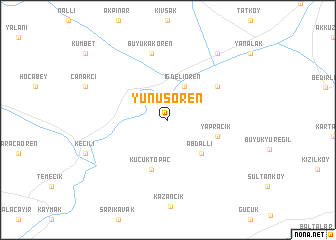 map of Yunusören