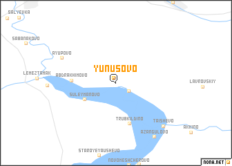 map of Yunusovo