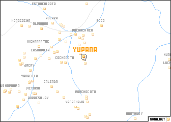 map of Yupana