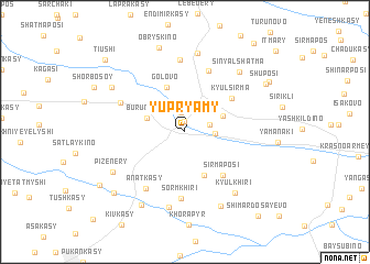 map of Yupryamy