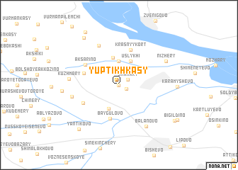 map of (( Yuptikh-Kasy ))