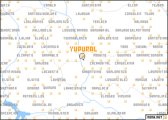 map of Yupural