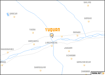 map of Yuquan