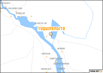 map of Yuquirendita