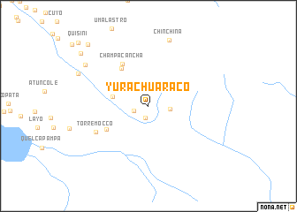 map of Yurac Huaraco