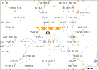 map of Yuracpurura