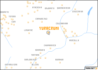 map of Yuracrumi