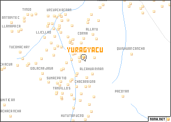 map of Yuragyacu