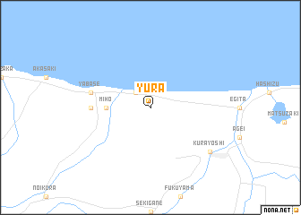 map of Yura