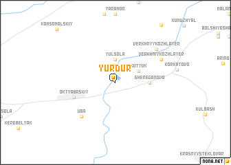 map of Yurdur