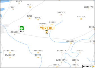 map of Yürekli