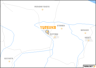 map of Yur\