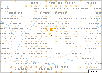 map of Yure