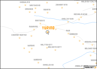 map of Yurino