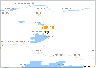 map of Yurino