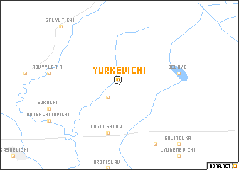 map of Yurkevichi